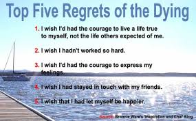 regrets of the dying